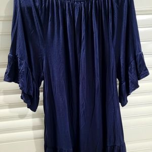 Womens Navy Blue Tunic